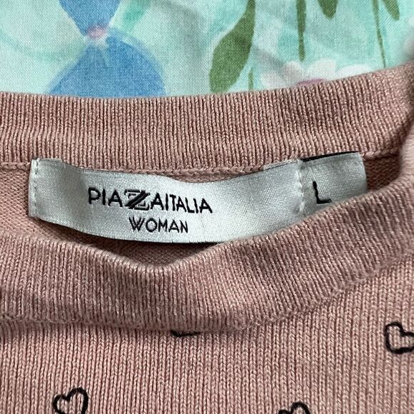 PiaZaitalia Woman Sweater Lightweight Hearts - Picture 7 of 8